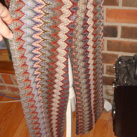 Design Lab Multi Color Sleeveless Maxi Dress L - Picture 4 of 9